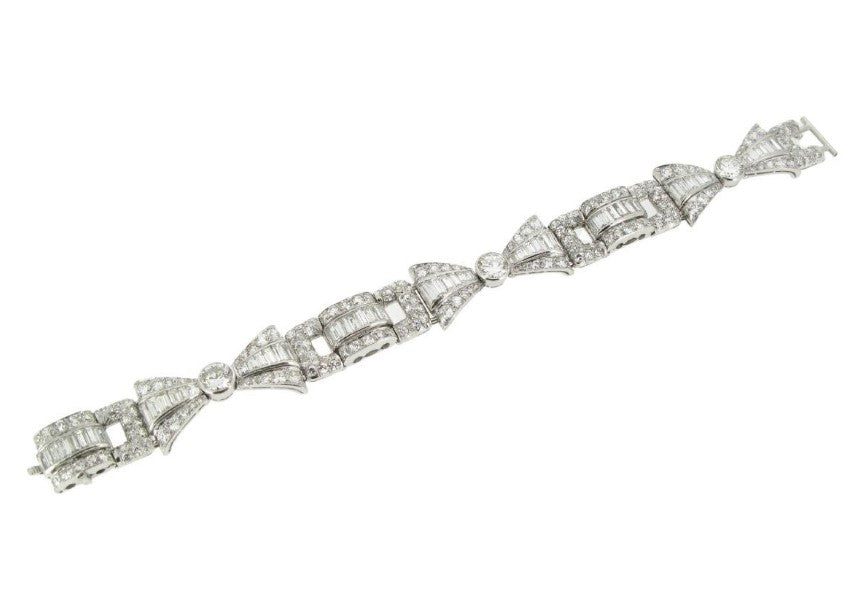 White Diamond Bracelet