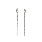 Diamond Dangling Earrings - K.S. Sze & Sons