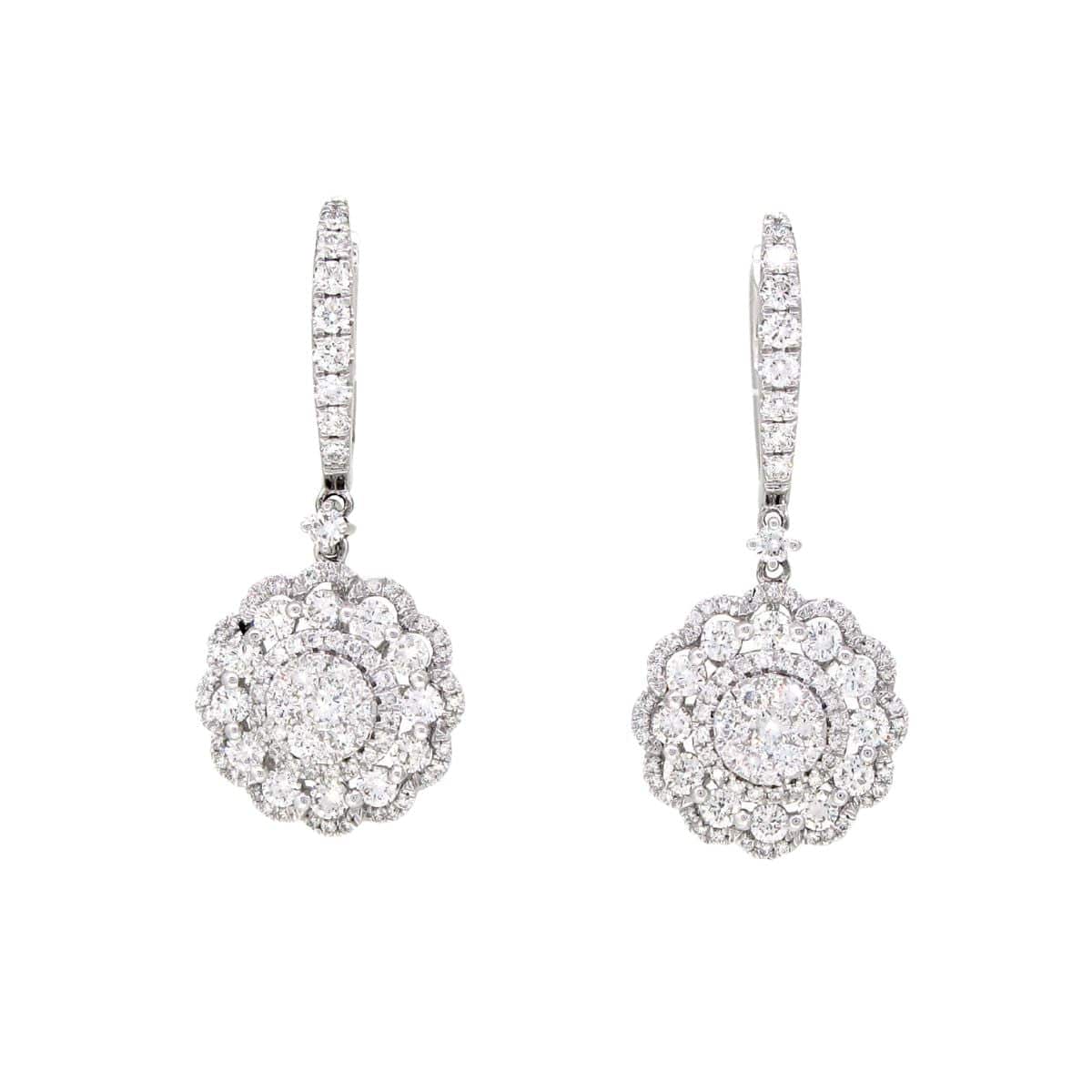 Diamond Drop Earring - K.S. Sze & Sons