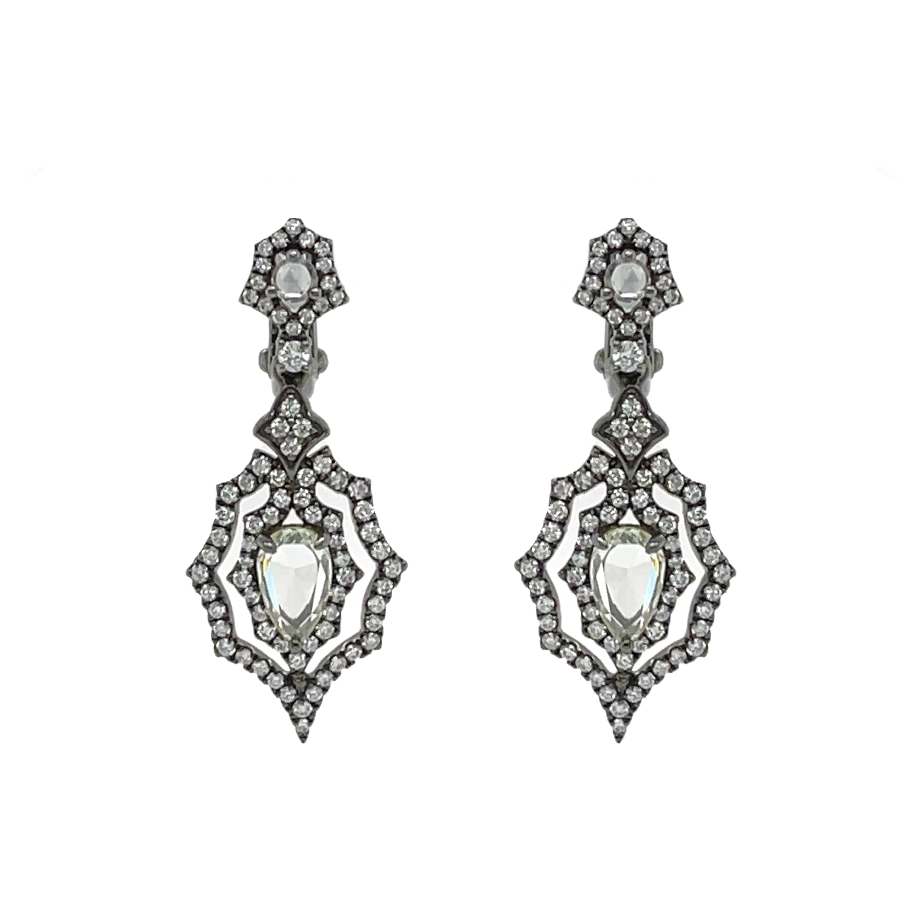 Diamond Drop Earrings