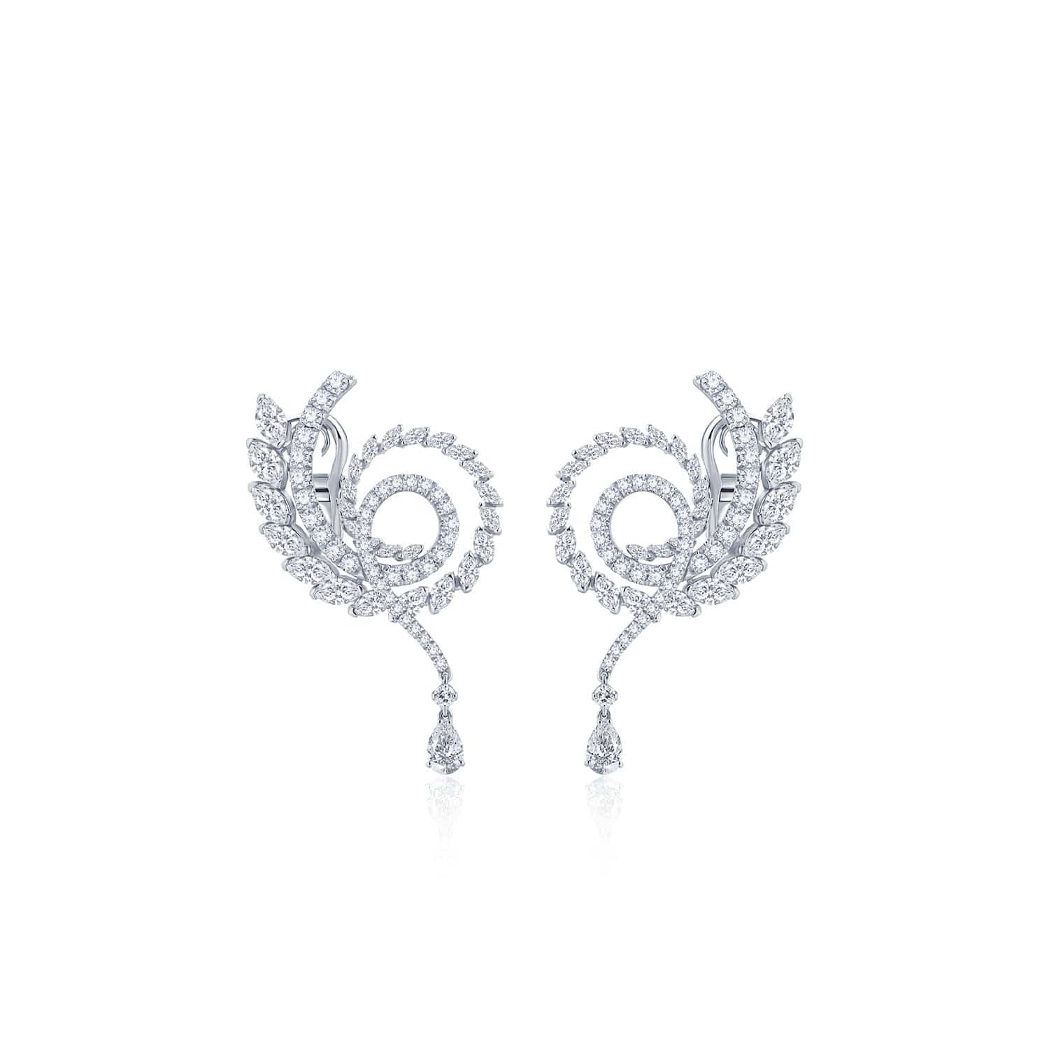 Diamond Earrings - K.S. Sze & Sons