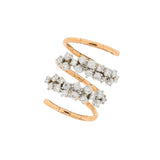 Diamond Spiral Ring