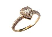 Fancy Pink-Purple Diamond Ring (GIA Certificate)