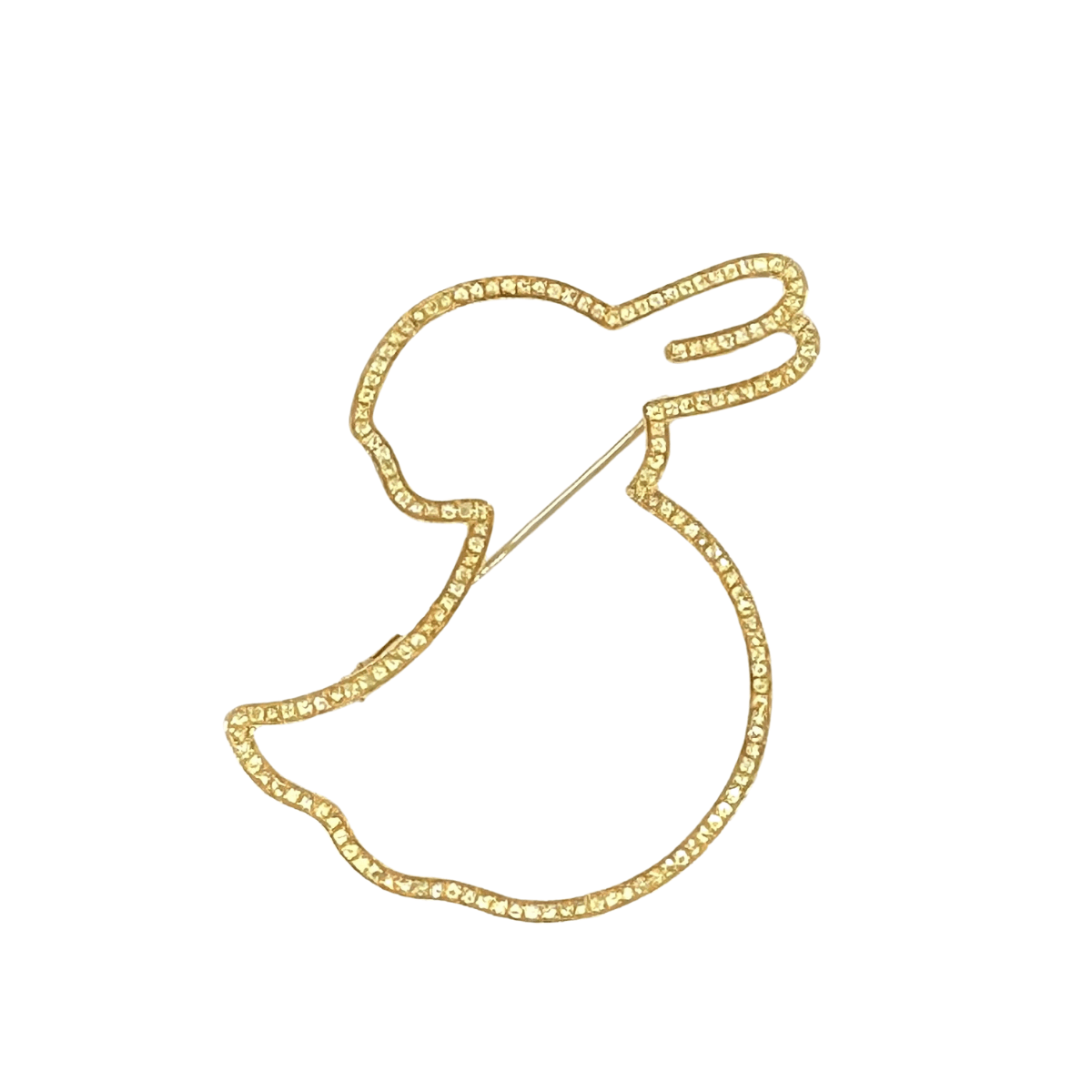 Ducky Rabbit Pin - K.S. Sze & Sons