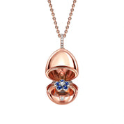 FABERGE Forget Me Not Surprise Locket - K.S. Sze & Sons