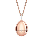 FABERGE Diamond Heart Surprise Locket - K.S. Sze & Sons
