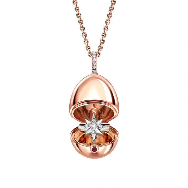 FABERGE Star Surprise Locket - K.S. Sze & Sons
