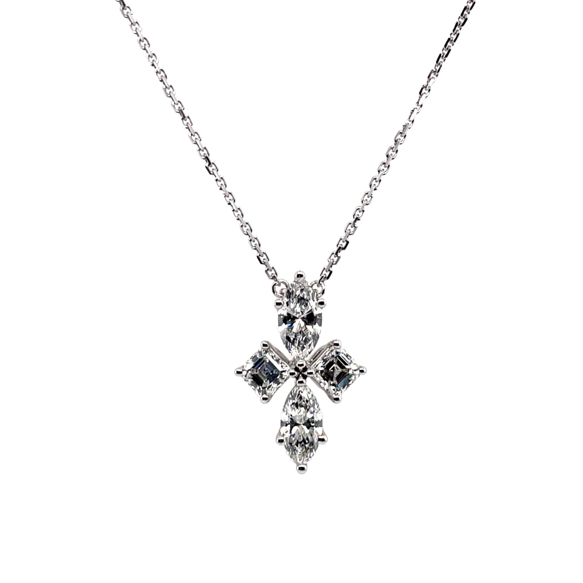 Fancy Diamond Necklace (GIA Certificate) - K.S. Sze & Sons