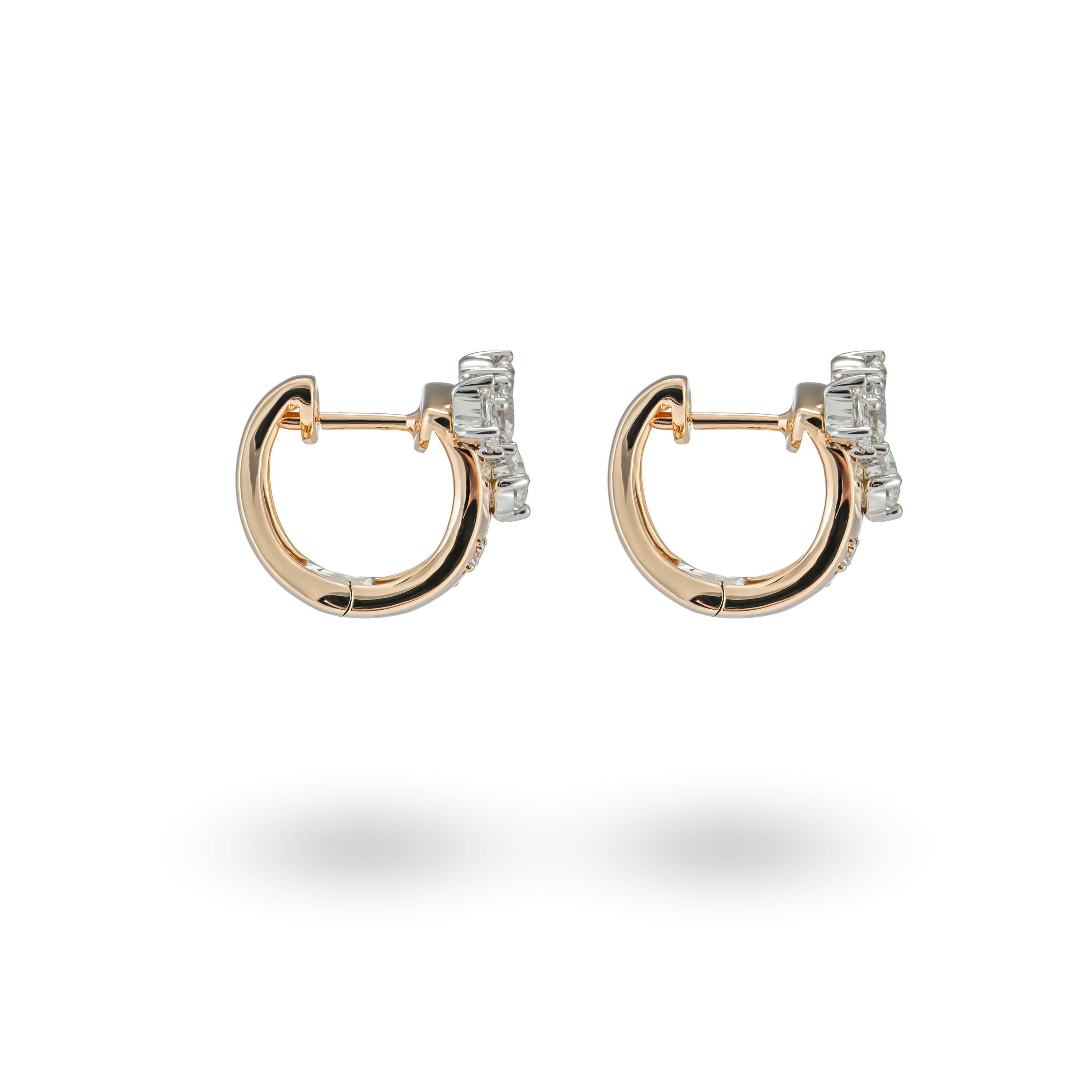 Fancy Shape Diamond Earrings