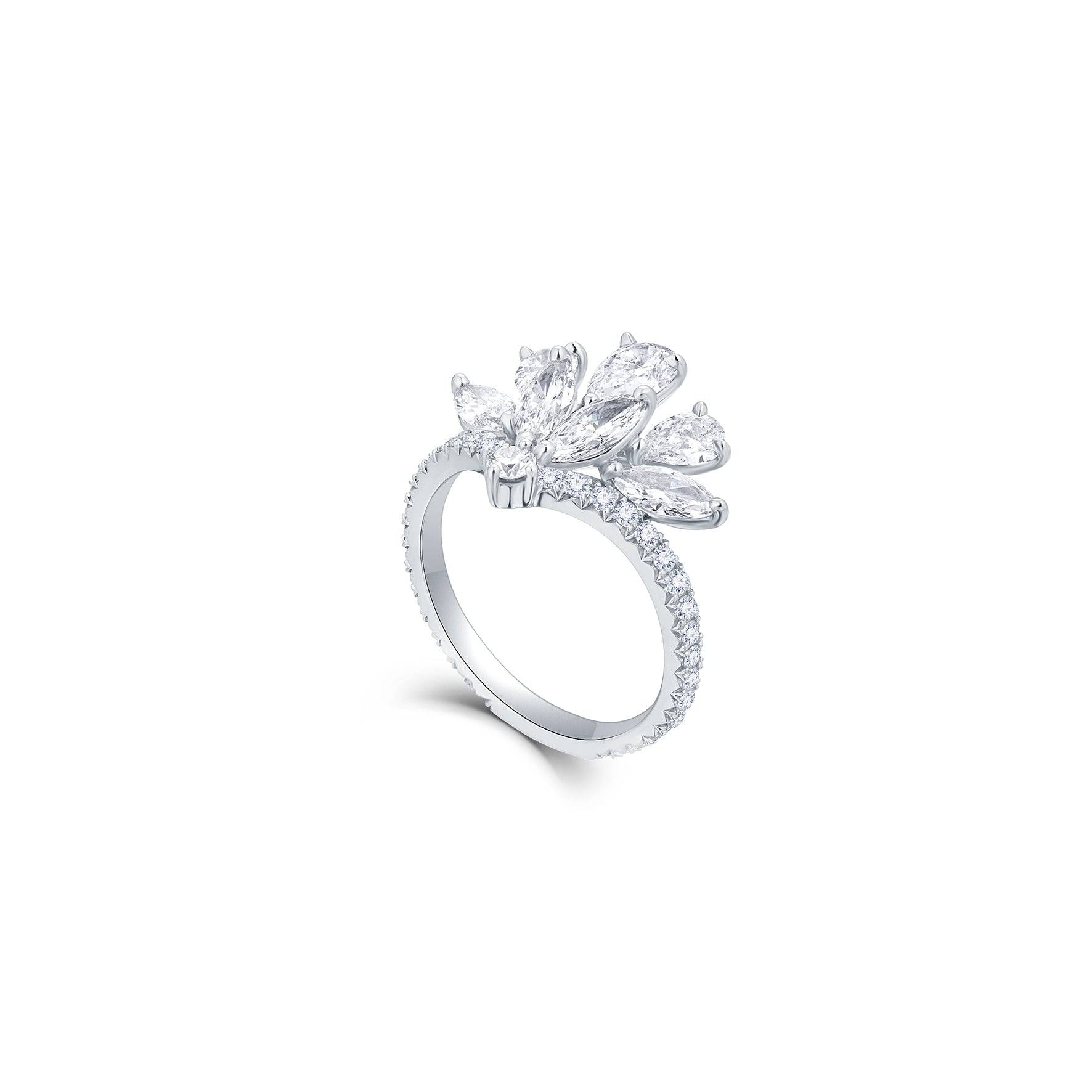 Fancy Shape Diamond Ring - K.S. Sze & Sons