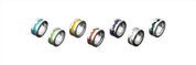 Fission Enamel - Ring in Silver with Colored Enamel - K.S. Sze & Sons
