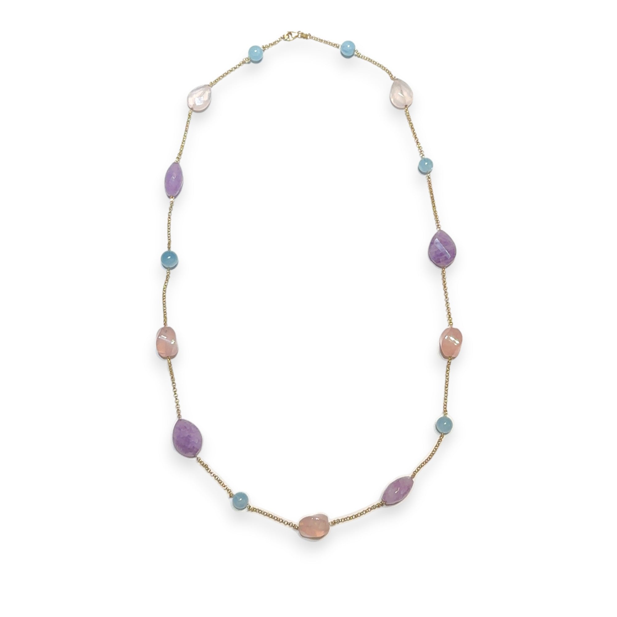 Gemstones Necklace - K.S. Sze & Sons