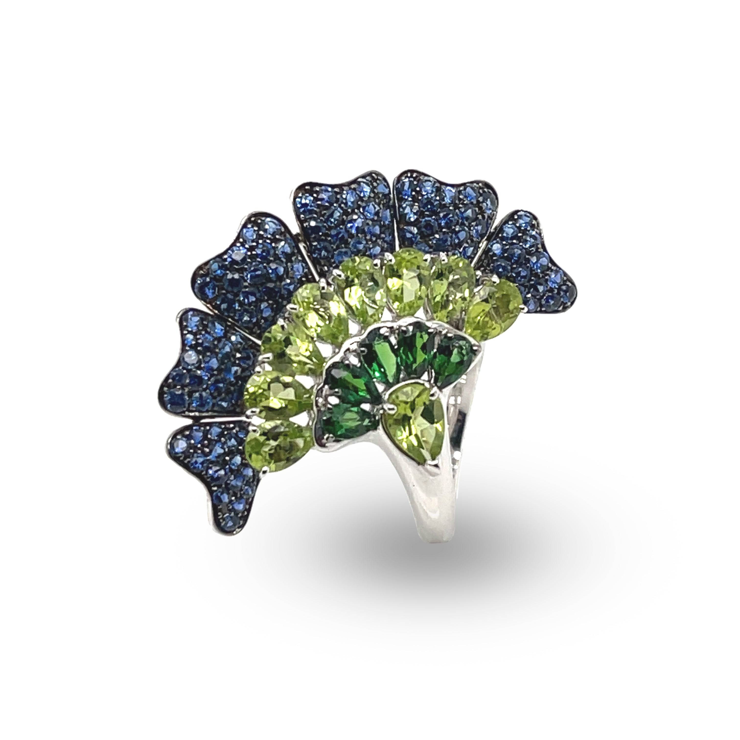 Gemstones Ring - K.S. Sze & Sons