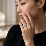 White Diamond Ring - K.S. Sze & Sons
