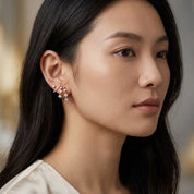 Hoop Row Diamond Earrings - K.S. Sze & Sons