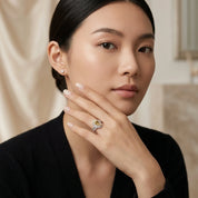 Yellow & White Diamond Ring - K.S. Sze & Sons