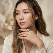South Sea Pearl & Diamond Ring - K.S. Sze & Sons