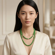 Jade Beads Necklace - K.S. Sze & Sons