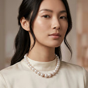 Classic White South Sea Pearl Necklace - K.S. Sze & Sons