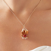 FABERGE Pink Guilloché Enamel Heart Surprise Locket - K.S. Sze & Sons