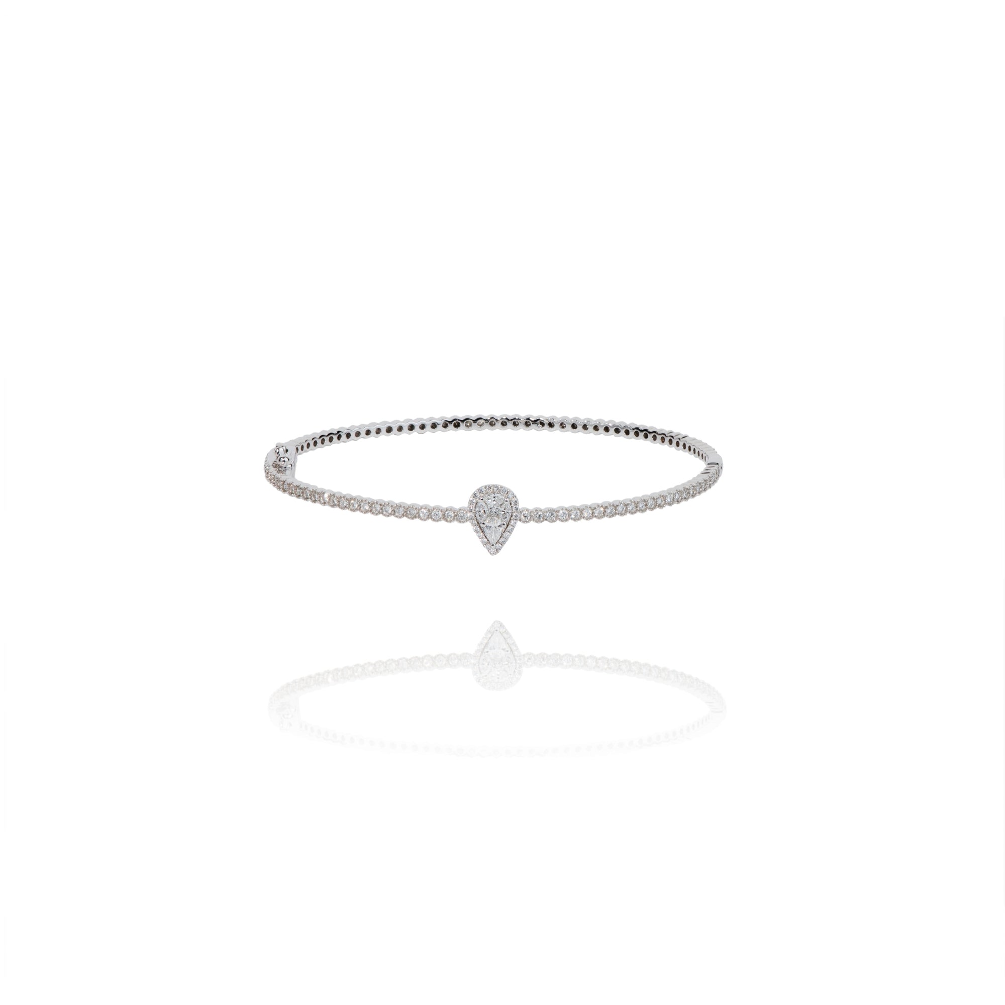 Illusion Diamond Bangle