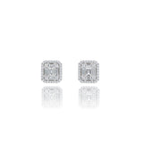 Illusion Square Studs