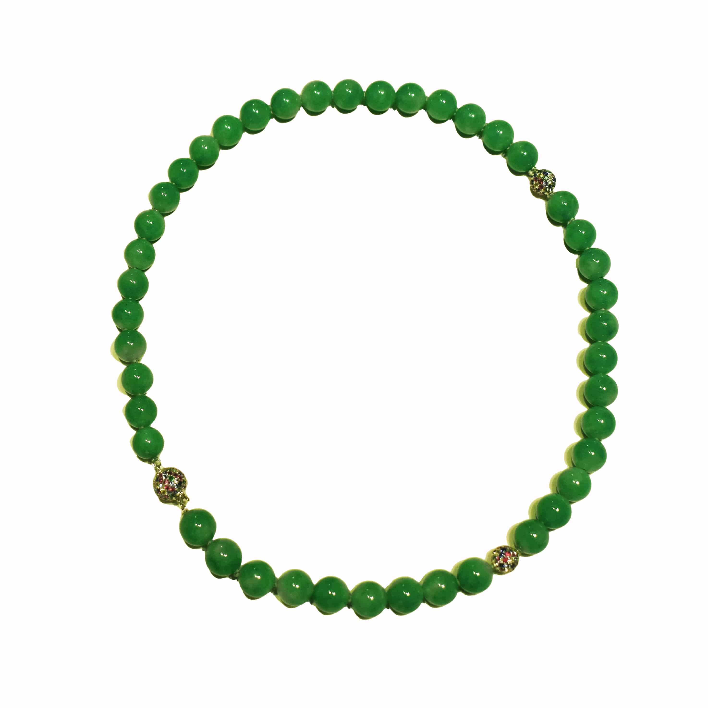 Jade Beads Necklace - K.S. Sze & Sons