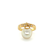 Keshi Pearl "Bell" Ring - K.S. Sze & Sons