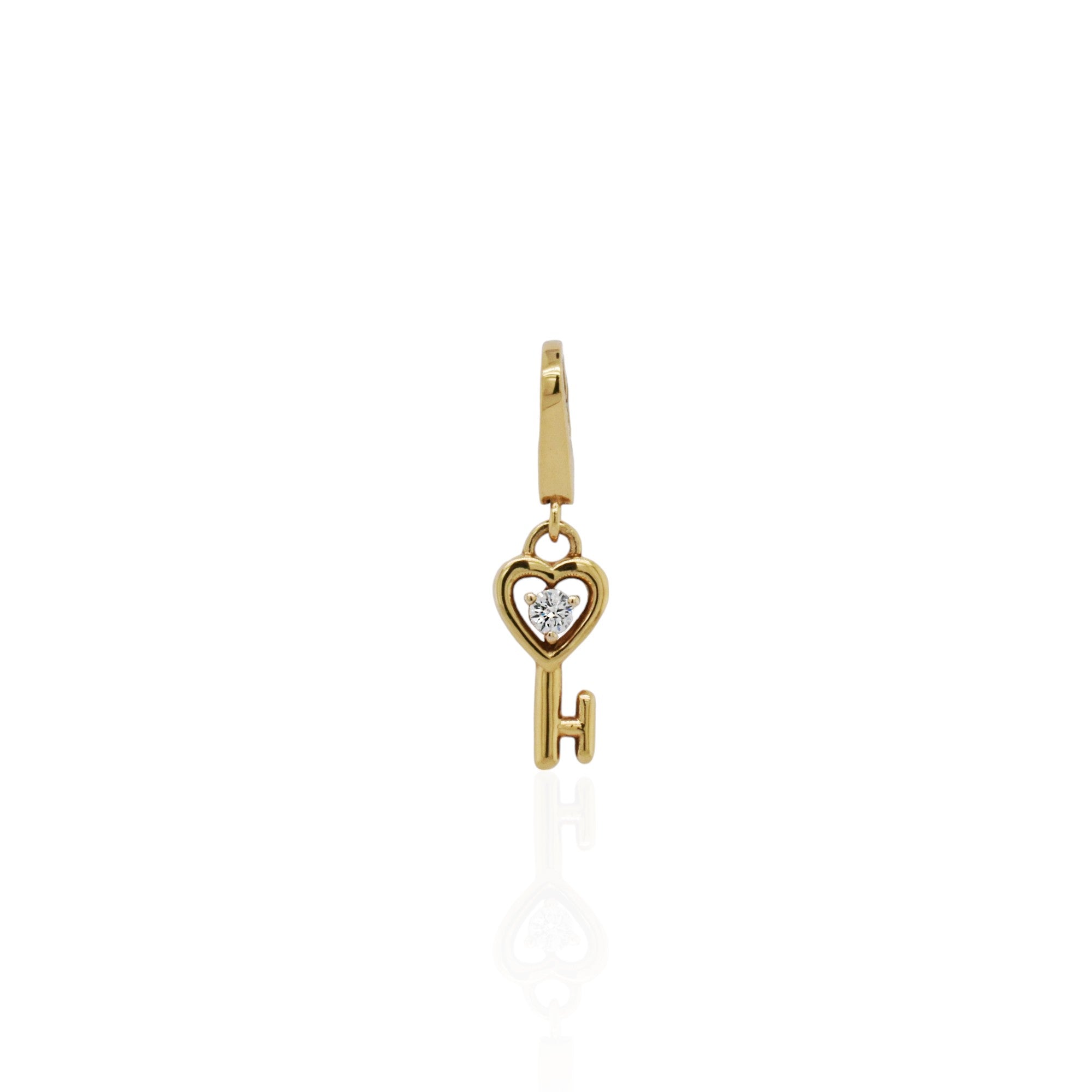 Key Diamond Charm - K.S. Sze & Sons