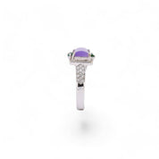 Lavender Jade Ring - K.S. Sze & Sons