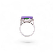 Lavender Jade Ring - K.S. Sze & Sons