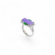 Lavender Jade Ring - K.S. Sze & Sons