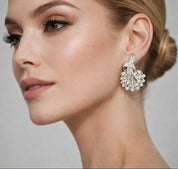 Platinum & White Gold Diamond Earrings