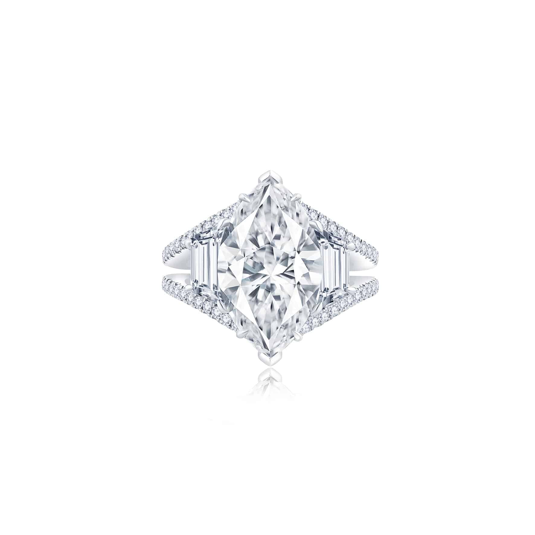 Marquise Diamond Ring - K.S. Sze & Sons