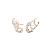 Multiple Hoop Diamond Earrings - K.S. Sze & Sons