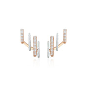 Multiple Hoop Diamond Earrings - K.S. Sze & Sons