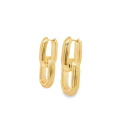 Oversized Link Earrings - K.S. Sze & Sons