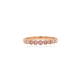 Pink & White Diamond Ring