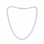 Platinum White Diamond Necklace - K.S. Sze & Sons