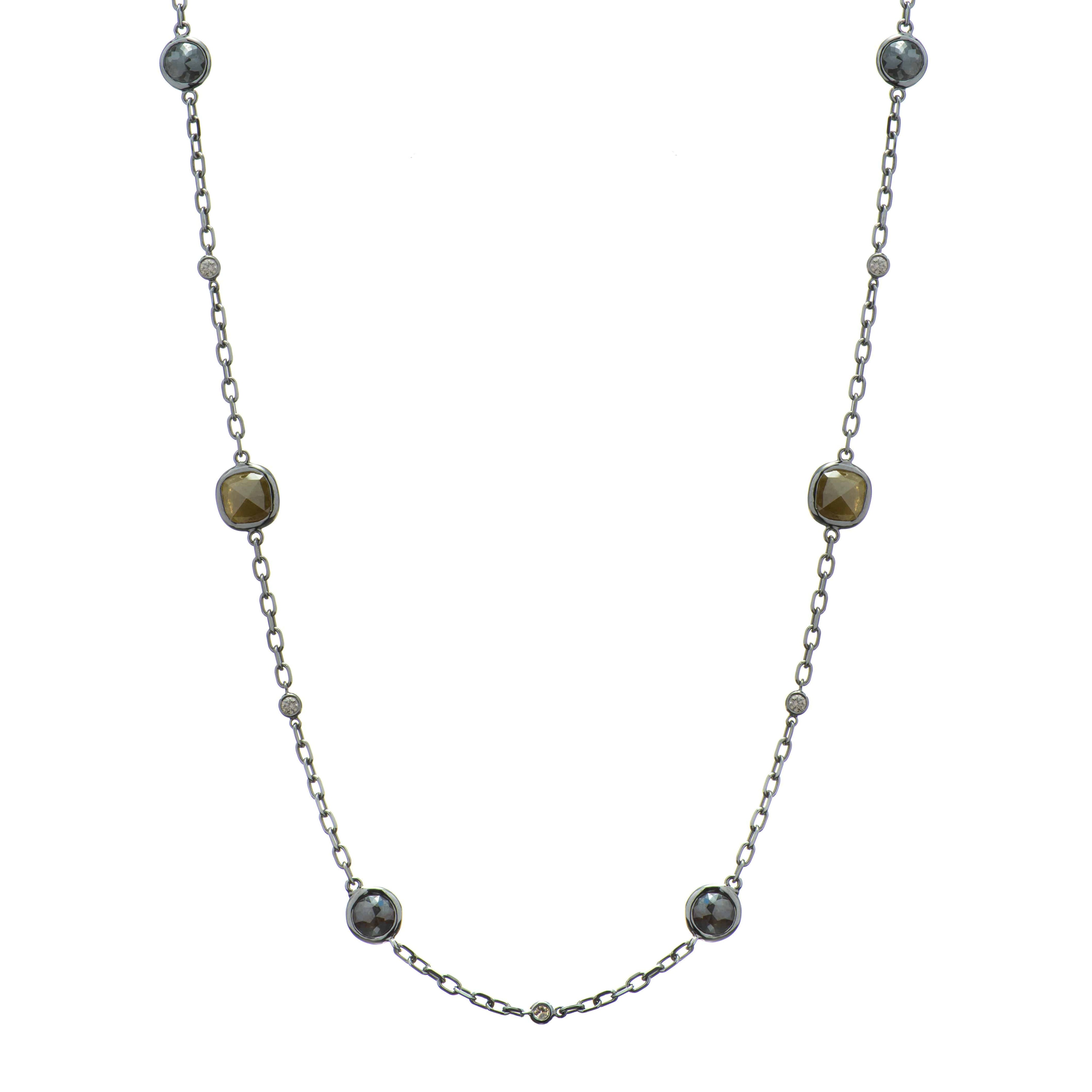 Rough Diamond Necklace - K.S. Sze & Sons