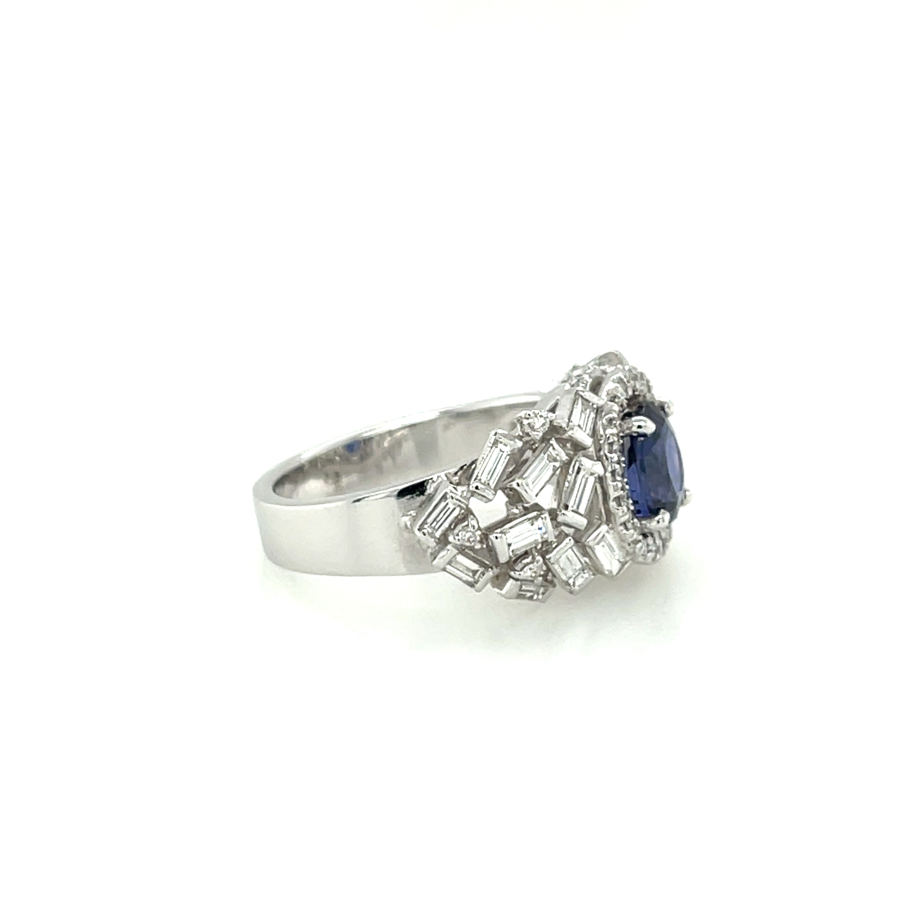 Sapphire & Diamond Ring - K.S. Sze & Sons