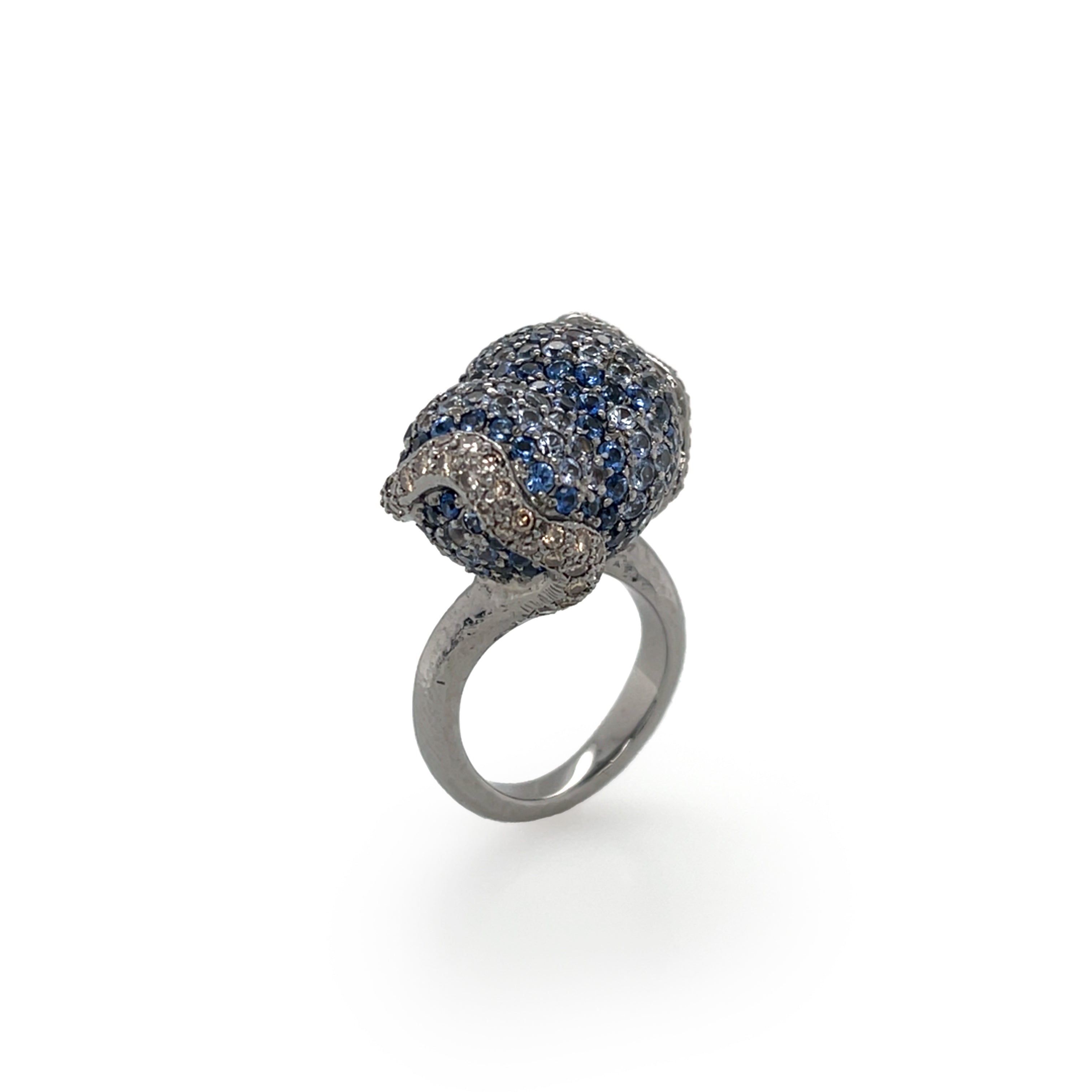 Sapphire & Diamond Ring - K.S. Sze & Sons