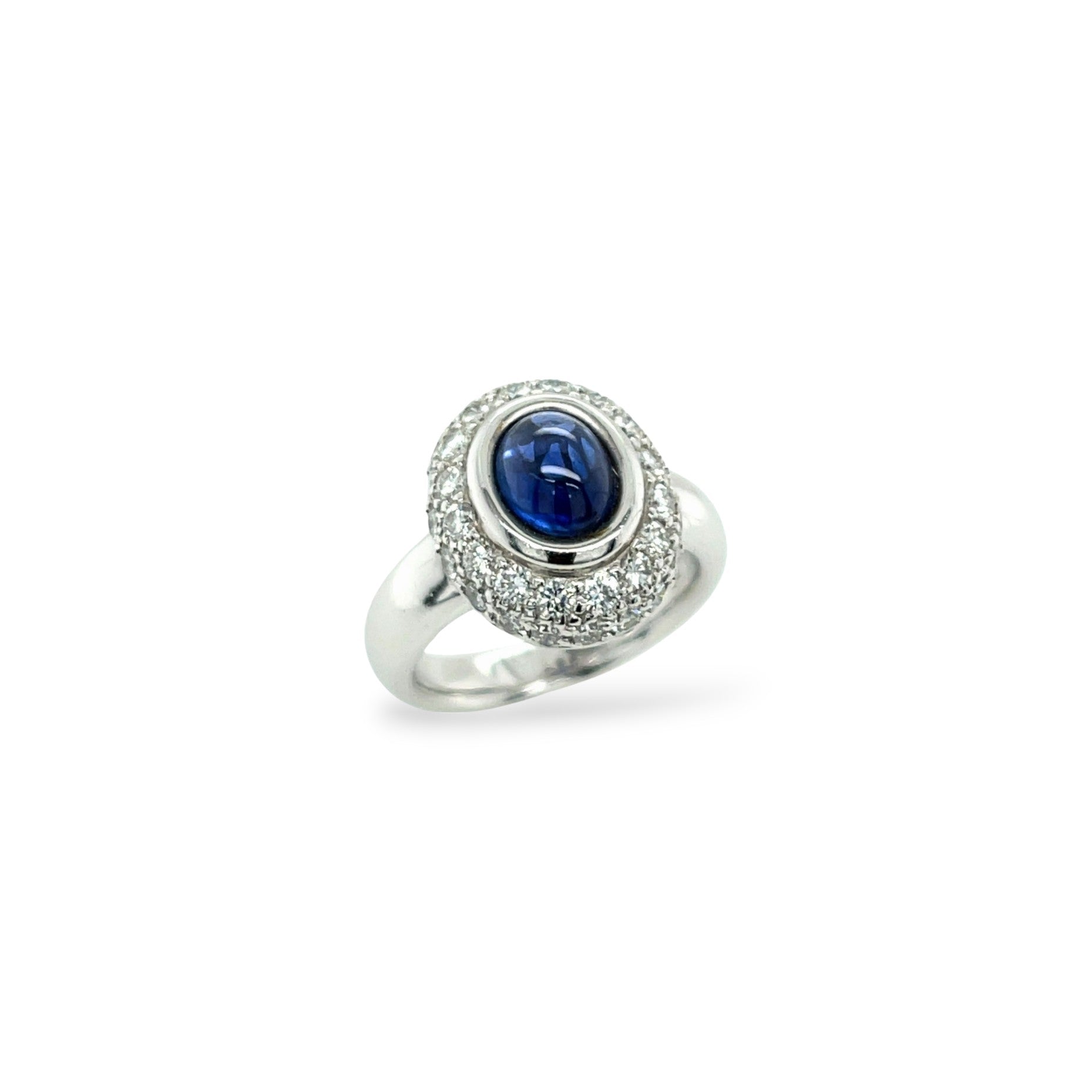 Sapphire & Diamond Ring - K.S. Sze & Sons