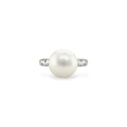 South Sea Pearl & Diamond Ring - K.S. Sze & Sons