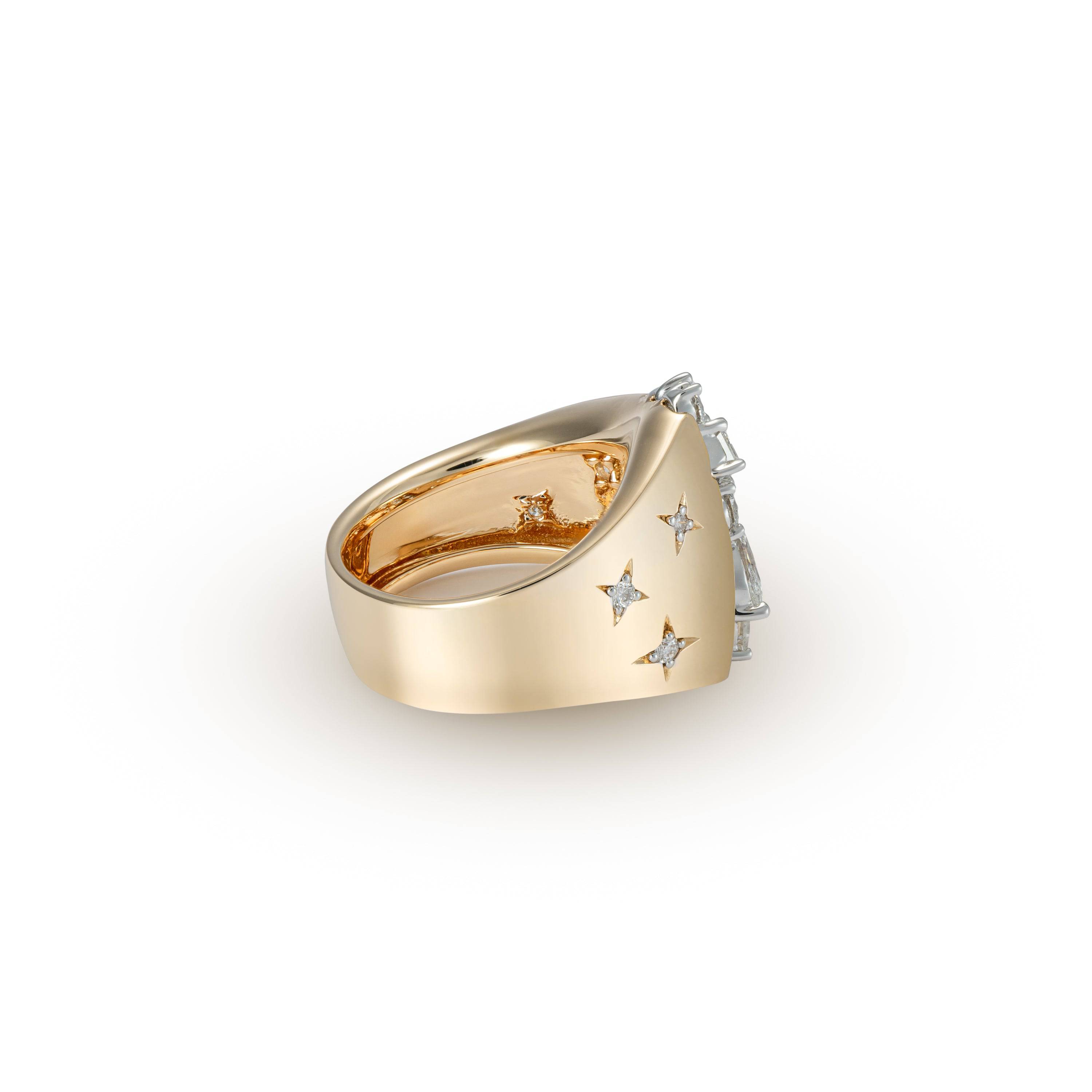 Starry Night Ring - K.S. Sze & Sons