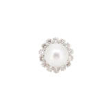South Sea Pearl & Diamond Ring