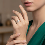 Pear Shaped Solitair Diamond Ring (GIA Certificate)