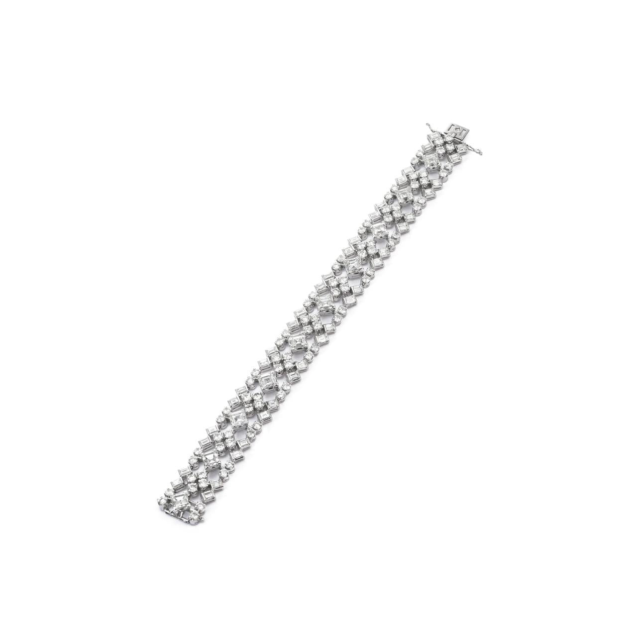 White Diamond Bracelet