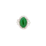 Jade & Diamond Ring