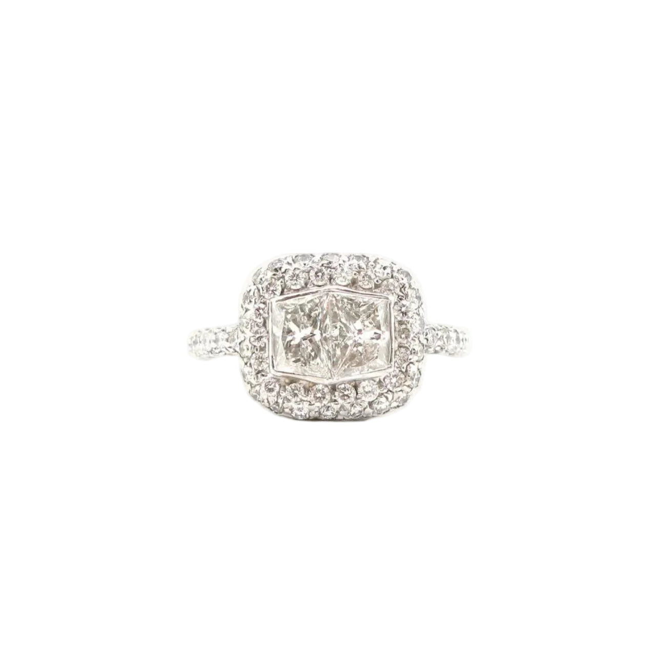 White Diamond Ring - K.S. Sze & Sons